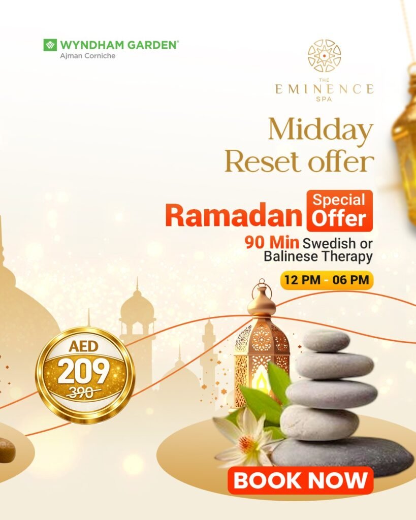 Ramadan offer for luxury spa services