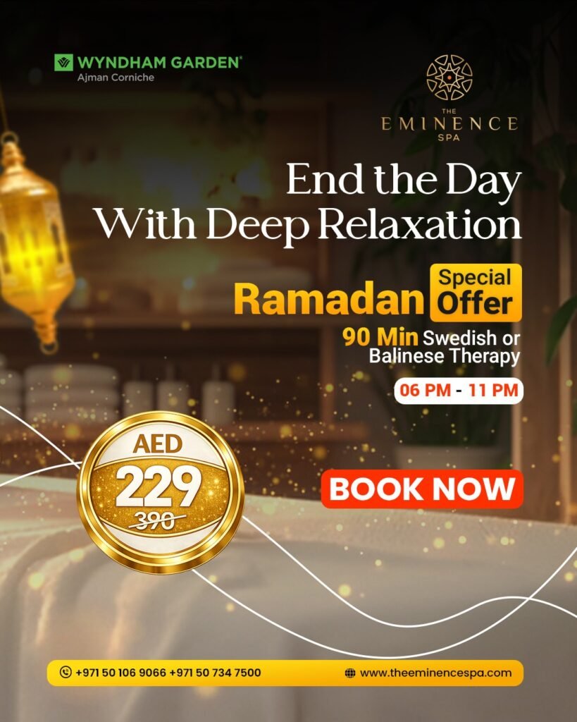 Ramadan offer at premium spa