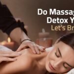 Woman receiving a detox massage in Ajman to promote relaxation and wellness